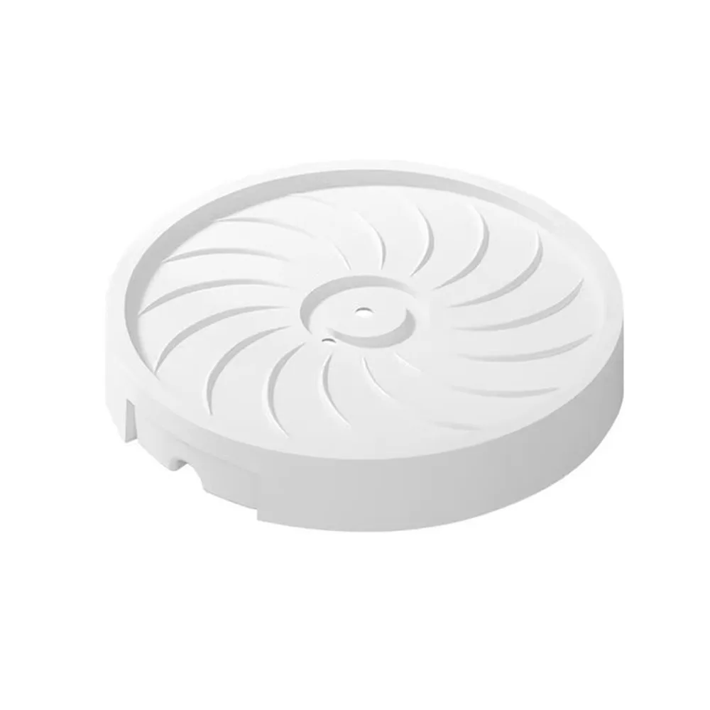 

Round Plant Roller Base 4 Thicken Wheels High Load Bearing Rolling Flower Pot Tray with Drainage Tray Invisible Casters