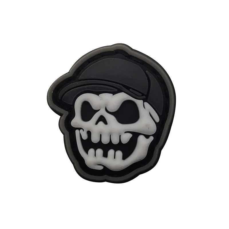 3CM /3D PVC Rubber Mini Tactical Backpack Patches,Funny Pumpkin