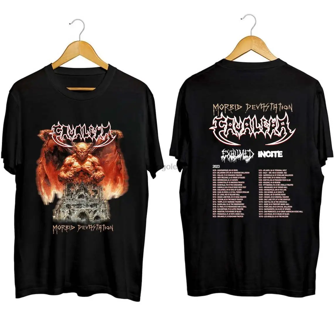 Cavalera Conspiracy Morbid Devastation Tour 2023 Shirt Cavalera Conspiracy Band Fan Shirt Cavalera Conspiracy 2023 Concert Shirt