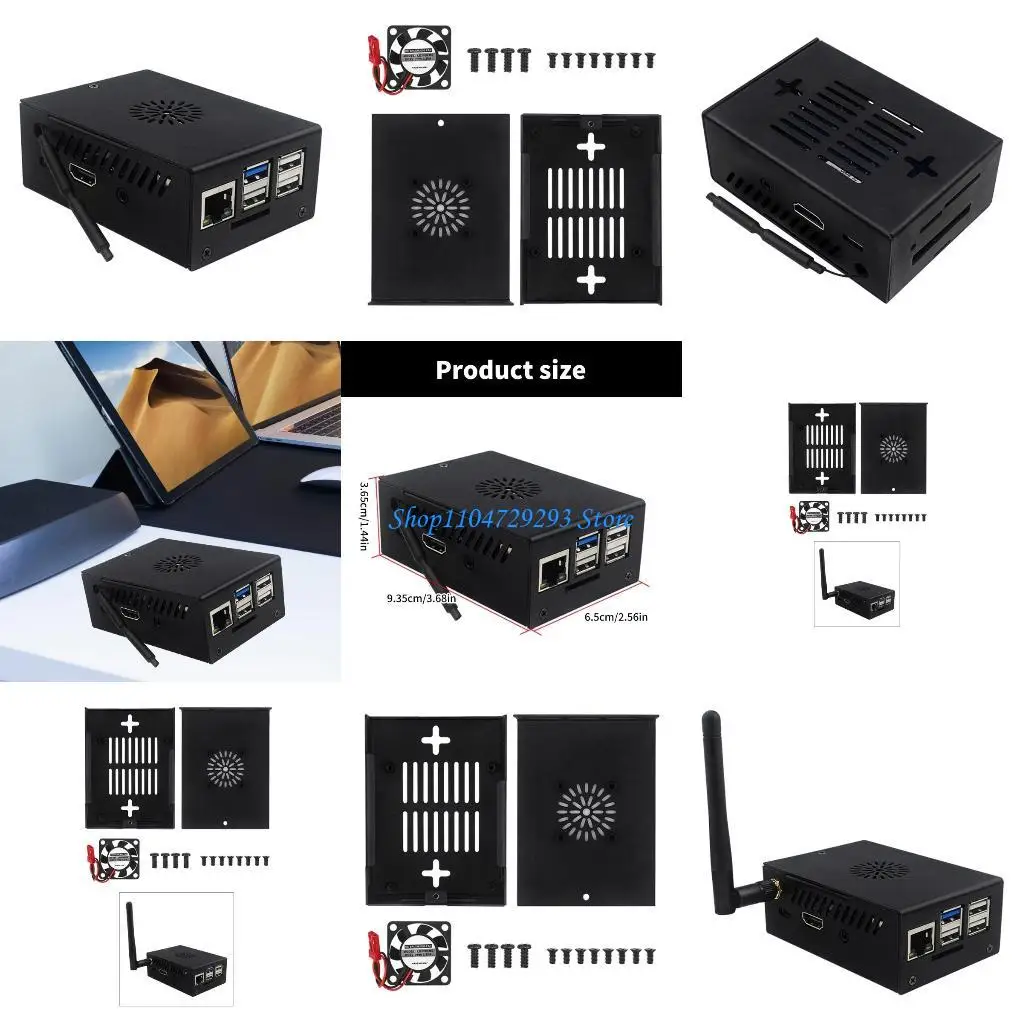 

Y2GD Aluminum Enclosure for Orange 3B Development Board with Ventilation Support