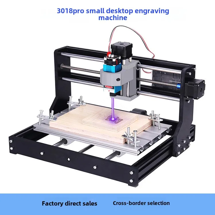 CNC3018pro laser engraving machine mini factory three axis small numerical control engraving machine woodworking engraving machi