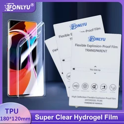 FONLYU HD Matte Privacy TPU Hydrogel Film Movies For iPhone 16 15 14 Cell Phone Curved Screen Protector Cutting Machine Plotter