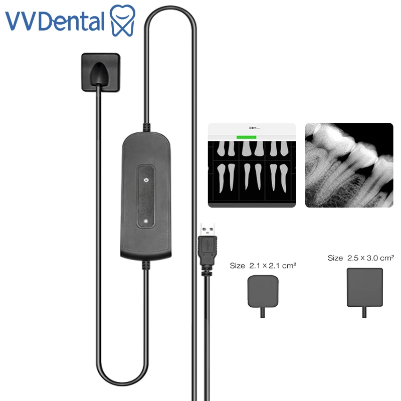 VVDental Dental Sensor X-Ray High-Frequency Intraoral Digital System Dental Digital Sensor HD Image Radiovisografo Oral Sensor