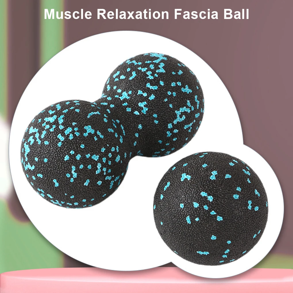 Portátil EPP Peanut Massage Ball, aliviar a fadiga, a qualquer hora, em qualquer lugar, multifuncional, preto e branco