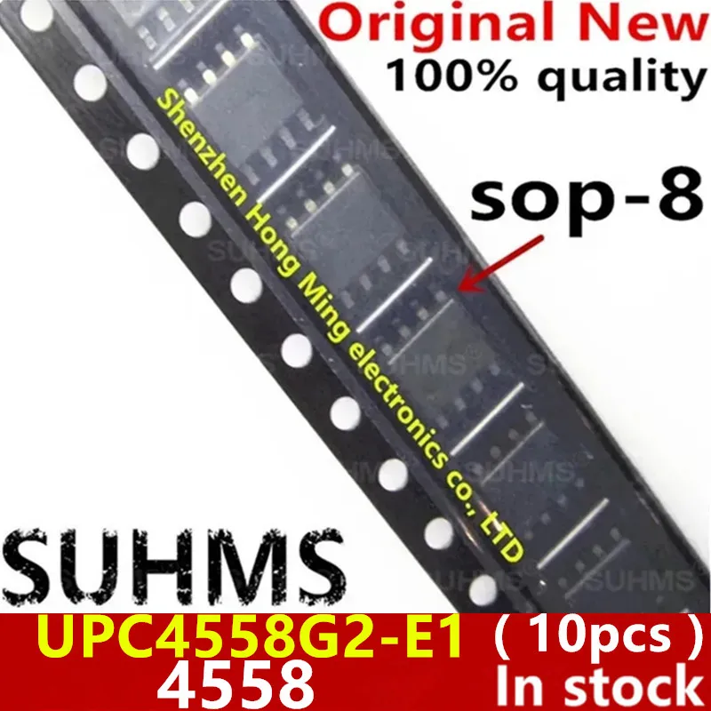 

(10piece)100% New UPC4558G2-E1 UPC4558G2 UPC4558 4558 sop-8 bga Chipset