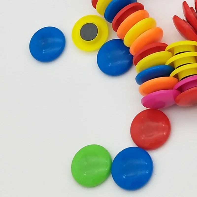 50 pezzi/confezione colore misto 32 mm colore lavagna magnetica polvere extra stella magnete insegnamento lavagna aspirazione magnetica Ima