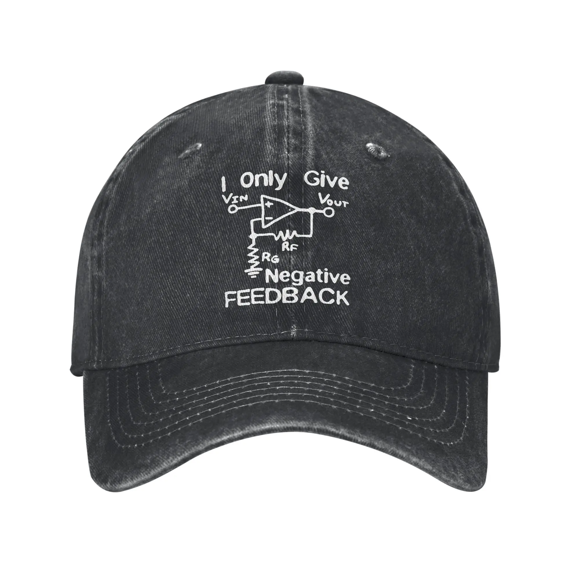 I Only Give Negative Feedback Funny Saying Fashion Baseball Cap  Uv Protection Cap Female  City Wandering Cap Female