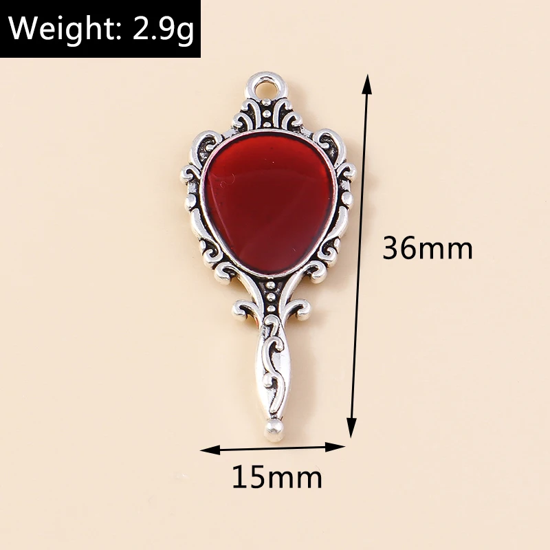 Leslie 10 Stück Steampunk-Kreuz-Charm für die Schmuckherstellung, schwarze Farbe, Kreuz-Anhänger, Halskette, Schlüsselanhänger, DIY-Hip-Hop-Schmuckzubehör – Detail 13