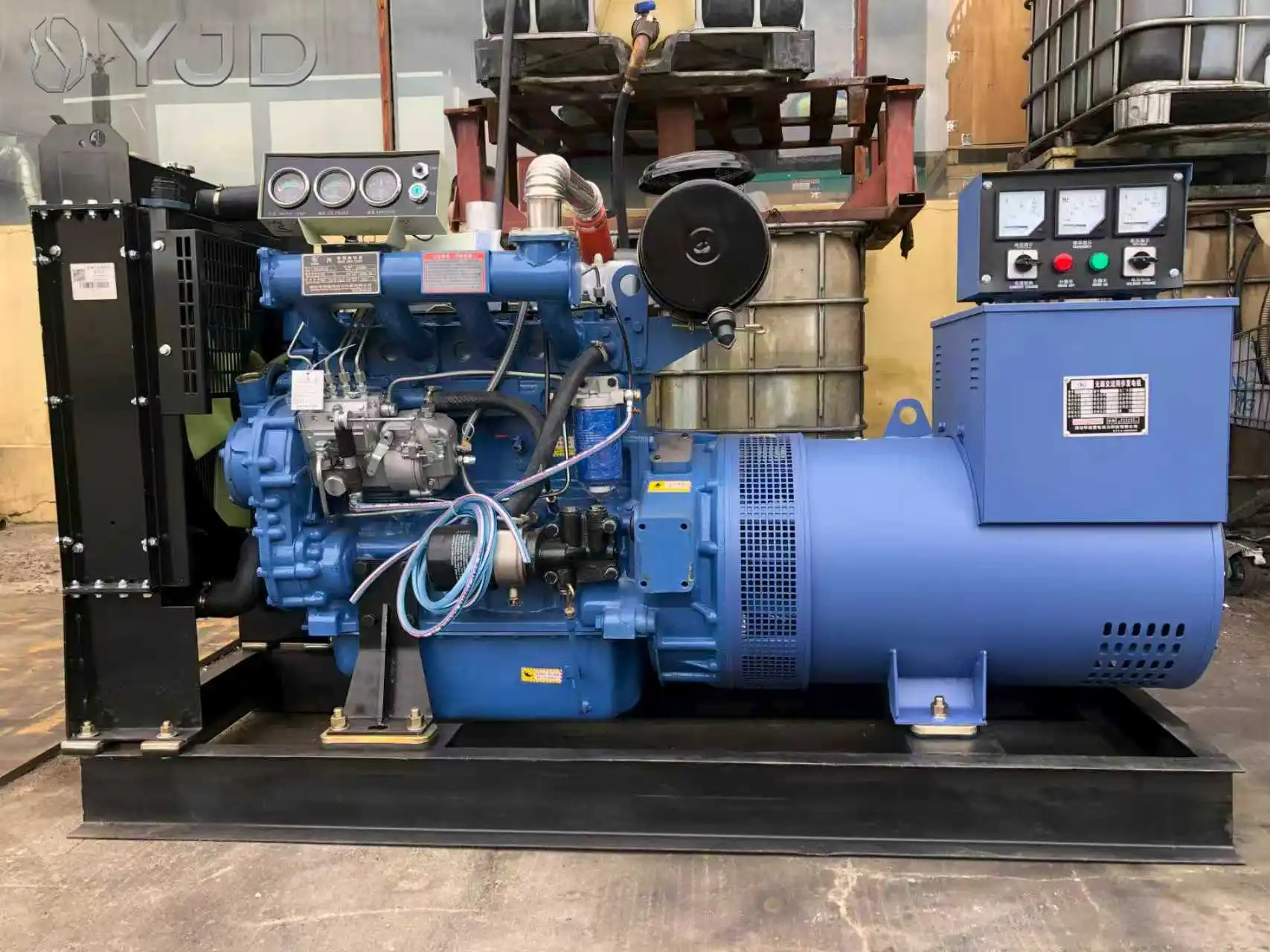 W-eifang Engine R4108IZD 65KW 80KVA Open Frame Diesel Generator Set 50/60Hz 1500/1800RPM 110V 220V 230V 380V 400V 440V