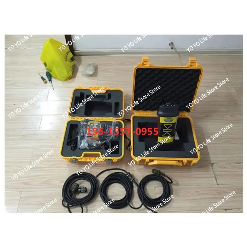 Rotating laser land leveler SunNav AG818 slope function dual control with screen on transmitter and controller for agriculture