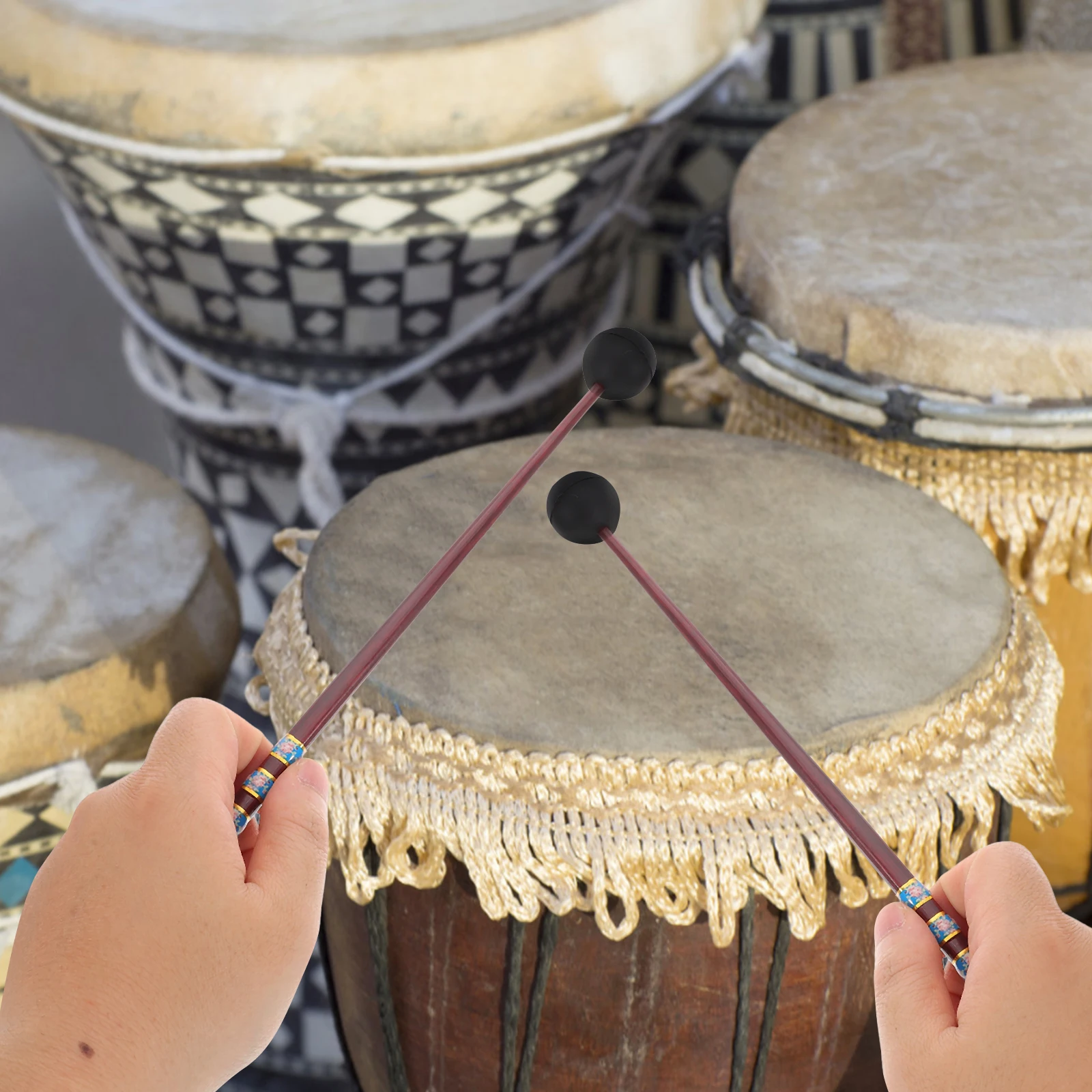 

Drumstick Ethereal Drumsticks Musical Instrument Mallets Accessories Percussion Wooden Marimba Handle Work Xylophone