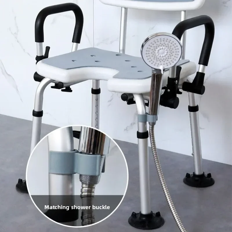Bath chair for the elderly Bath chair Bathroom stool for pregnant women Bath stool Non-slip toilet special seat Shower chair