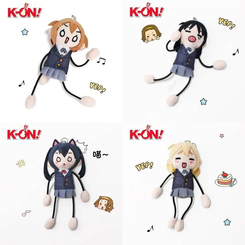 

Аниме K-ON! Накано Азуса Хирасава Юй Акияма Мио Косплей Плюшевая хлопковая кукла Муравей Подвеска для тела 10 см Брелок Игрушка Подарки