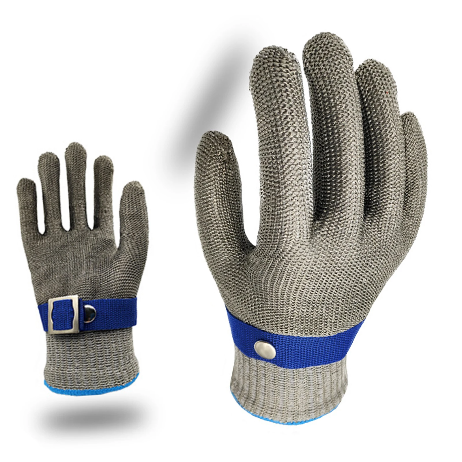 Protective Wire Gloves Anti Cut Stainless Steel Work Butcher Protection Opening Oysters For Kitchen Resistant Safety