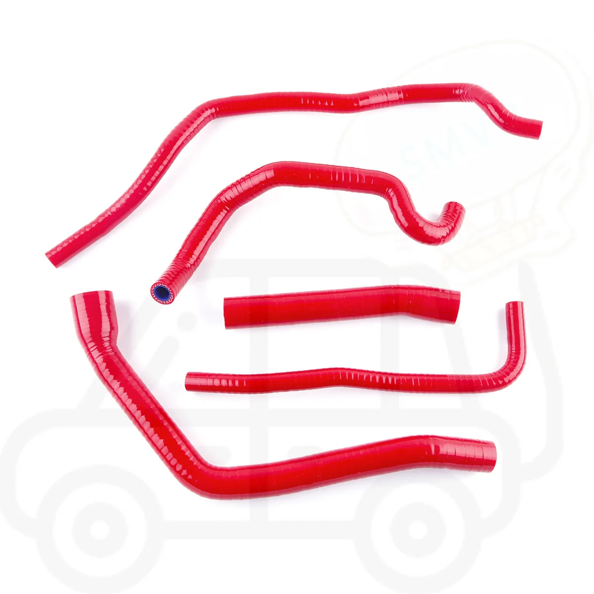 FOR 2005-2006 TRIUMPH SPRINT 1050 1050i ST 1050 Replacement Parts Upper and Lower Radiator Coolant Hoses Silicone Tubes Kit 5PCS