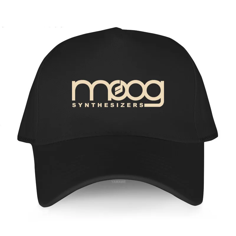 Black Casual Boys Printed Fish caps Moog Synthesizer black cap Hip Hop Fishing Hat Unisex Snapback hats