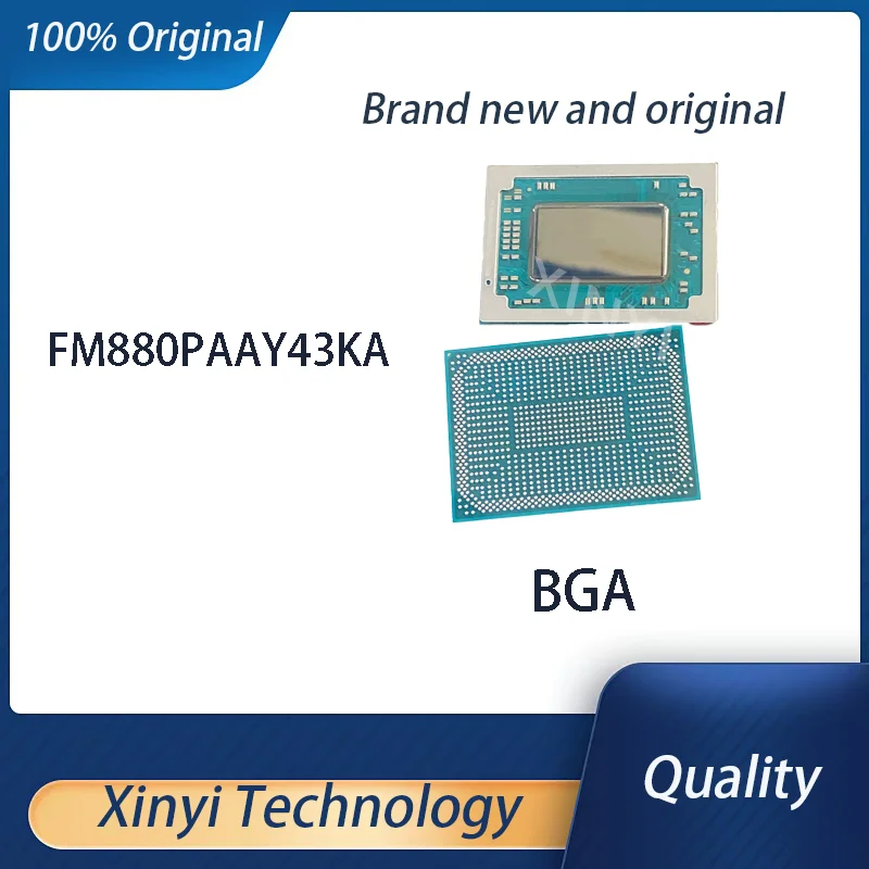 

100% New BGA FM880PAAY43KA CPU bga chip reball with balls IC chips