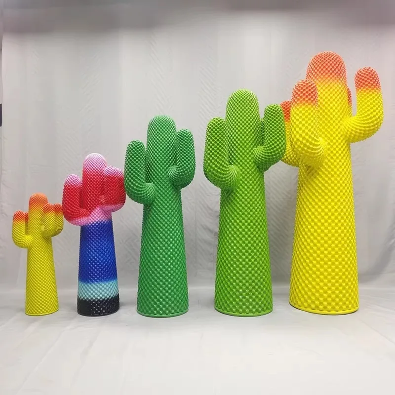 Cactus Floor Large Decoration Small Coat and Hat Stand Italy The Same Living Room Shop Sculpture Decoration
