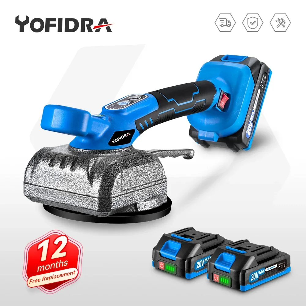 Tile Vibration Cordless Tiles Tiling Machine 5 Gear Adjustable Floor Vibrator Leveling Wall Tiles Tiling For Makita 18V Battery