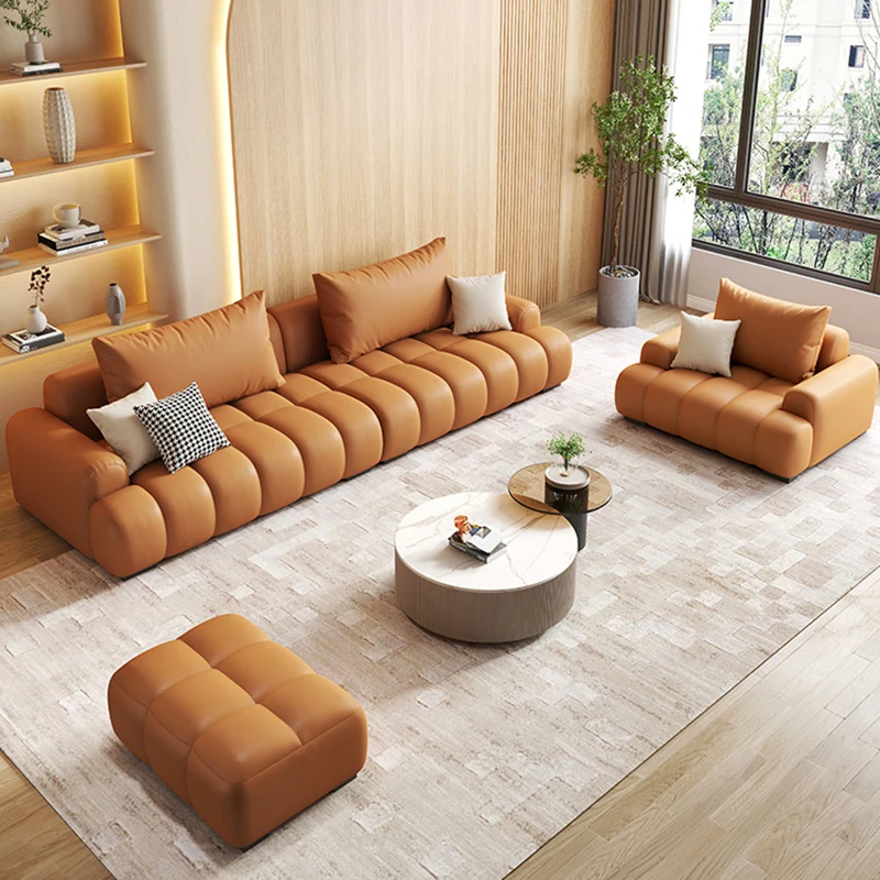 Leather French Living Room Sofas Luxury Minimalist Sectional Europe Living Room Sofas Recliner Designer Sofa Camas Furniture