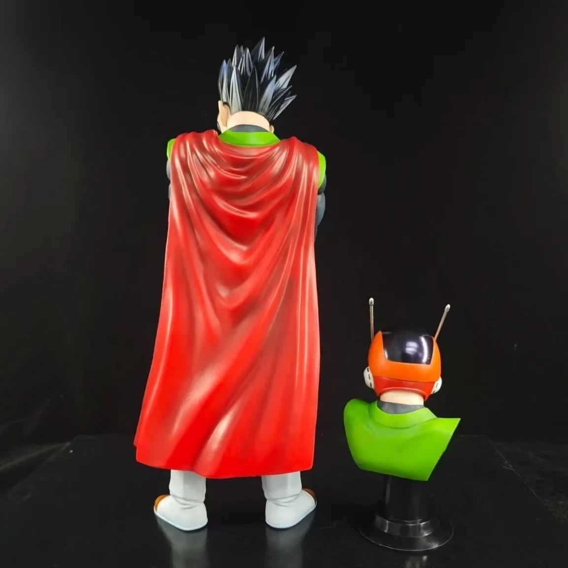 Dragon Ball Z Son Gohan Figure Replaceab Heads Super Saiyan Pvc Action Figures Great Saiyaman Statue Collection Model Toys Gifts
