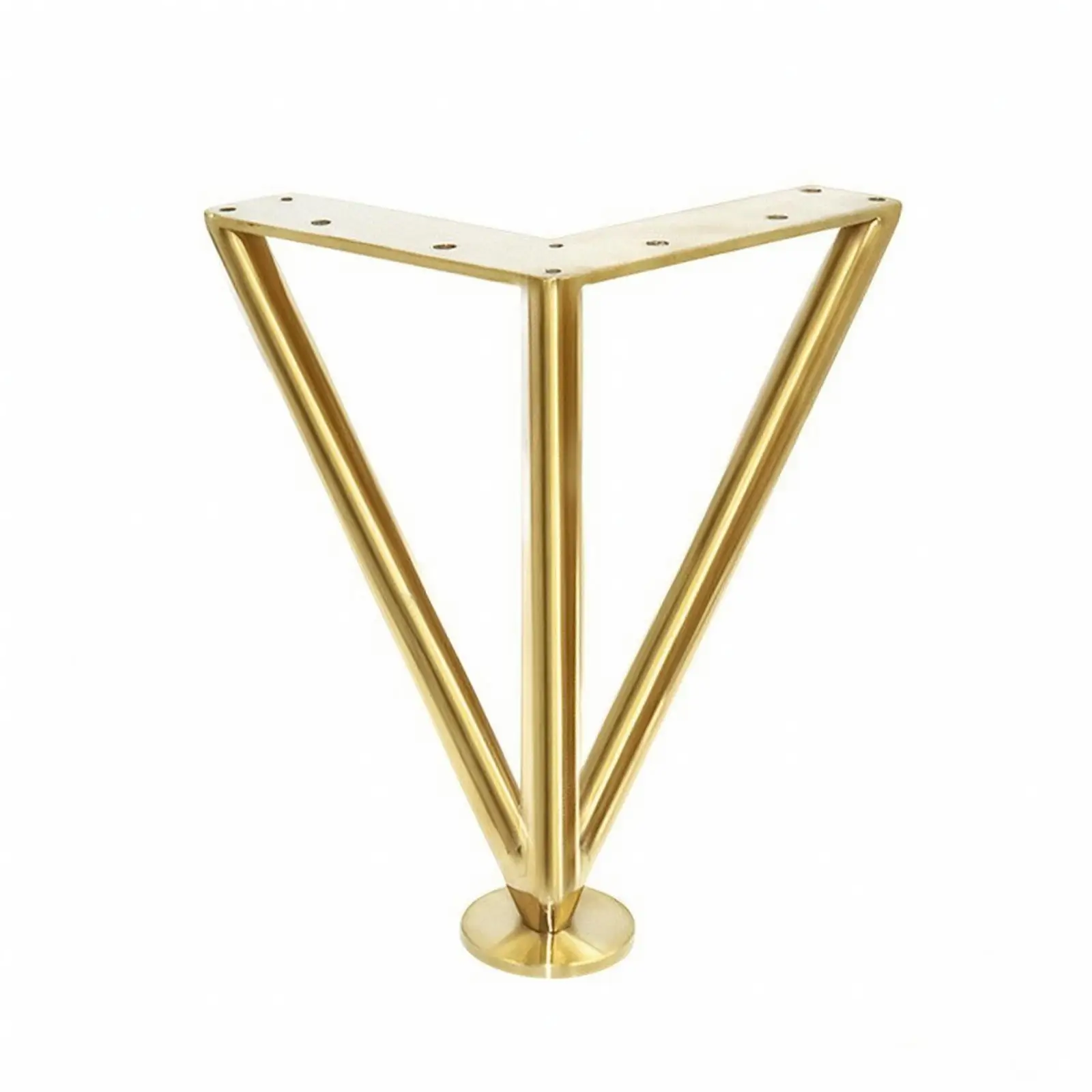 Furniture Leveling Legs Stainless Steel Adjustable Support Feet for Table Cabinet Sofa Base with Mounting Plate