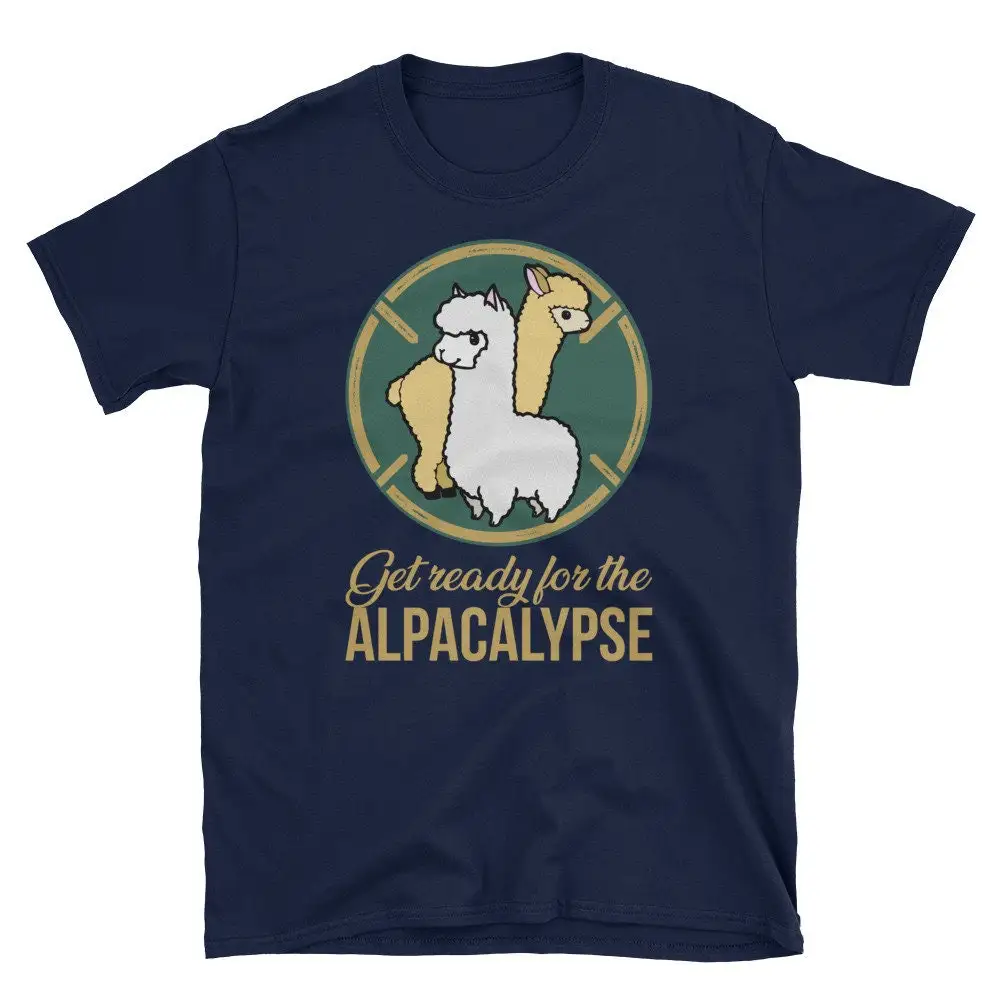 Get Ready For The Alpacalypse T Shirt Alpaca Llama