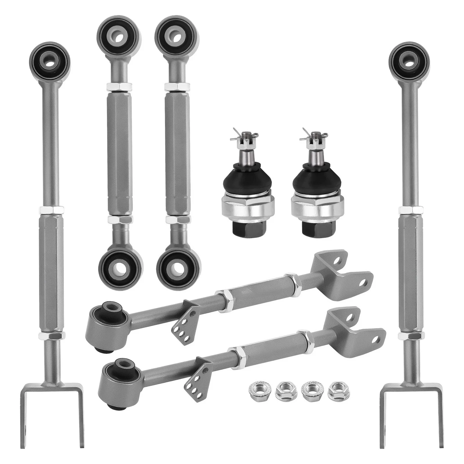 

Zero Defect Suitable ForHonda Accord Acura TSX TL 6-piece Rear Adjustable Control Camber Arm Kit with Ball Head