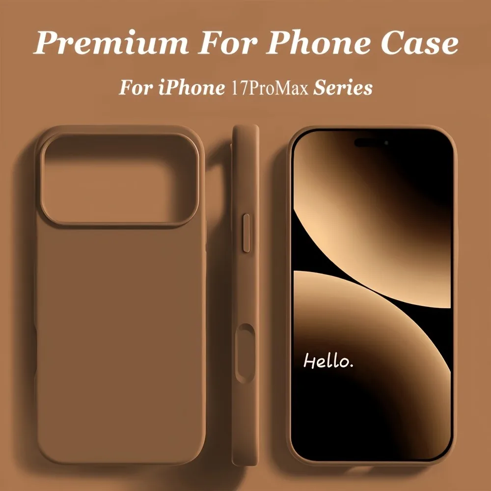 Flüssigsilikonhülle für iPhone 18 17 16 Pro Max, weiche TPU-Hülle für iPhone 17 18 Pro, stoßfeste Schutzhülle für iPhone 15 14 Pro Max – Detail 7