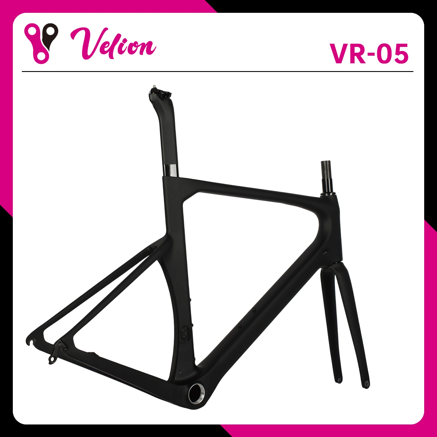 

Full Carbon Bike Frame Bicycle frame Disc Brake Rim Brake Carbon Composite Roed Bike Frame Aerodynamic BB T47 Supports DIY