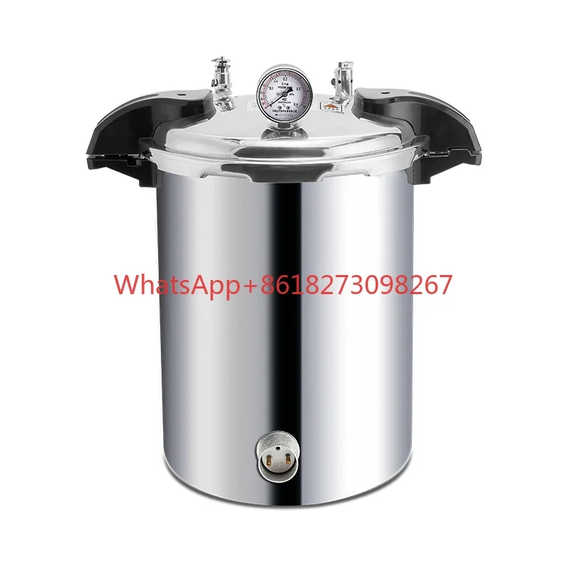 Pressure steam medical fully automatic disinfection pot laboratory medical vertical sterilization pot