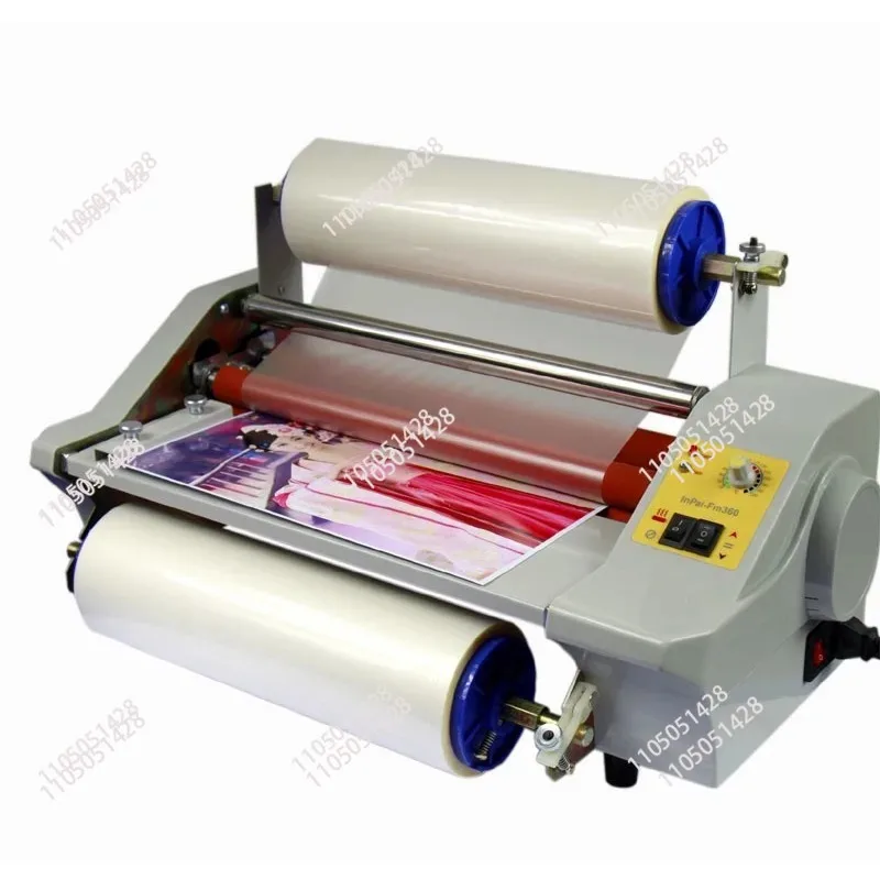 Laminating machine self-adhesive cover cold mounting photo book list double hot mounting small film machine