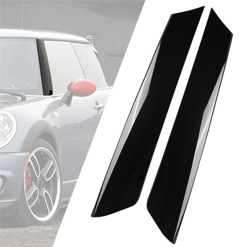 

1 Pair A-Pillar Trim Cover Front Windshield Car Pillar Trim Strips 51137128157 51137128158 For Mini R50 R53 R52