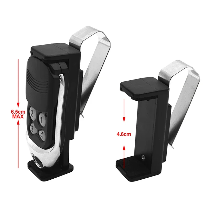 Garage Door Car Key Remoter Clamp Bracket Car Sun Visor Clip Holder Auto Fastener Clip Bracket car accessories