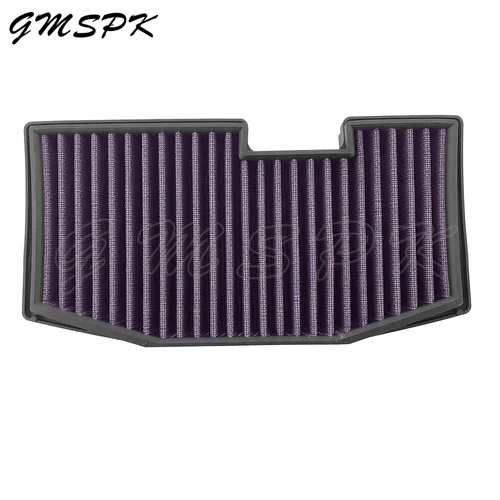 Imagen 2 del producto Filtro de aire para motocicleta, compatible con Triumph Daytona 675, 675R, Street Triple 675, 675R, 2010, 2011, 2012, 2013, 2014, 2015