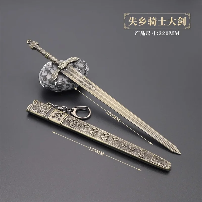 

1/6 22CM Soldier Miniature Cold Weapons Lost Hometown Knight Sword Model Toy Accessories Fit 12'' Action Figure Body In Stock