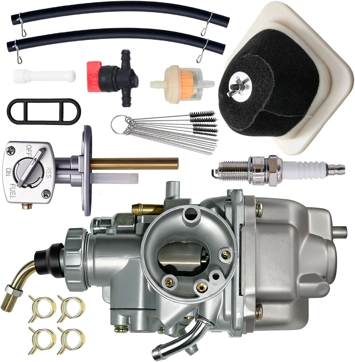 TTR125 Carburetor with 5HP-14450-00-00 Air Filter Fit for Yamaha