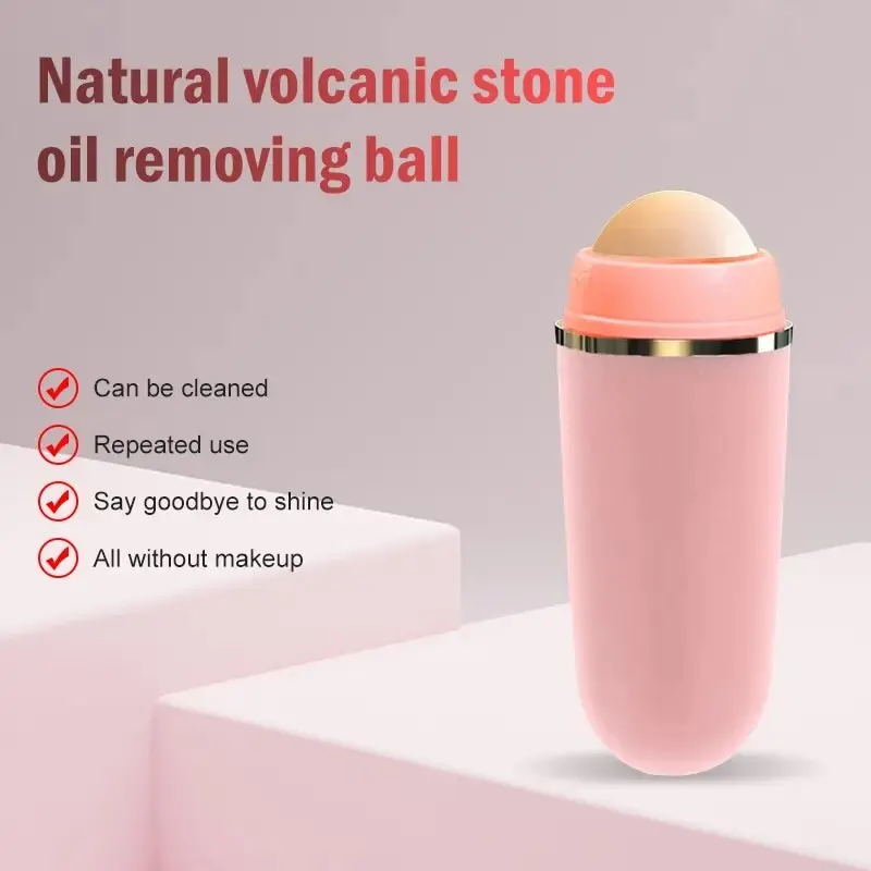 Volcano Stone Oil Absorbing Ball Portable Facial Oil Removing Pore Cleaning Non Makeup Removing Facial Oil Absorbing Ball