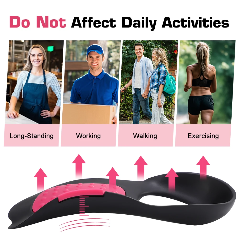 النعال العظام للرجال النساء أحذية أقدام مسطحة قوس دعم التهاب اللفافة الأخمصية النعال للأحذية الرياضية وحيد أروح مصحح