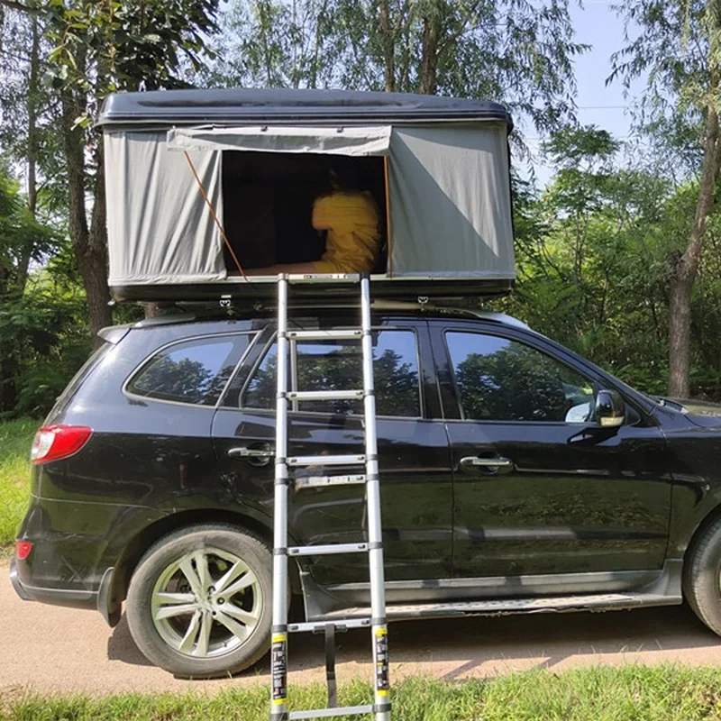 Vehicle Rooftop Tent With Awning SUV 4x4 Offroad Outdoor Camping