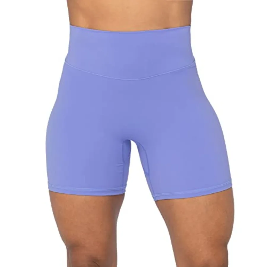 

Sunzel No Front Seam High Waist Biker Shorts for Women, Squat Proof Yoga Workout Gym Bike Shorts