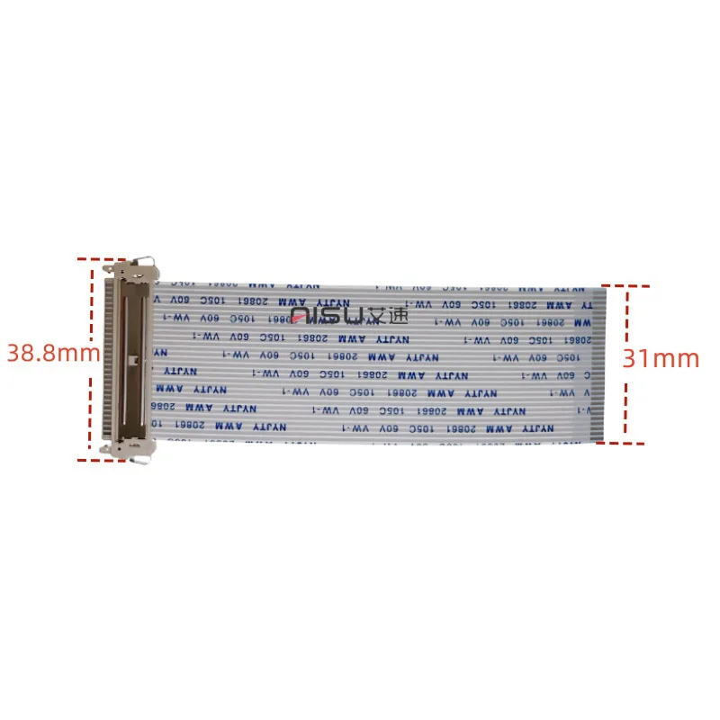 LVDS FIX 1.0MM Pitch Ribbon Cable AWM 20706 105C 60V VW-1 30Pin Length 10CM/25CM/30CM/40CM/50CM Forward/Reverse Direction - Image 3
