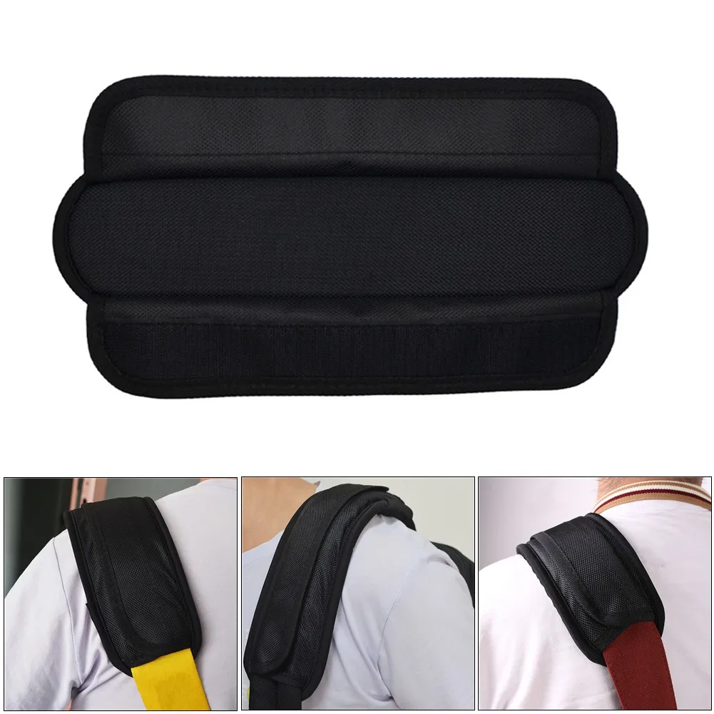 Guitar Strap Pad 32x8cm Oxford Cloth Adjustable Anti-slip Tear-resistant Shoulder Cushion For Backpack Padded Accessories