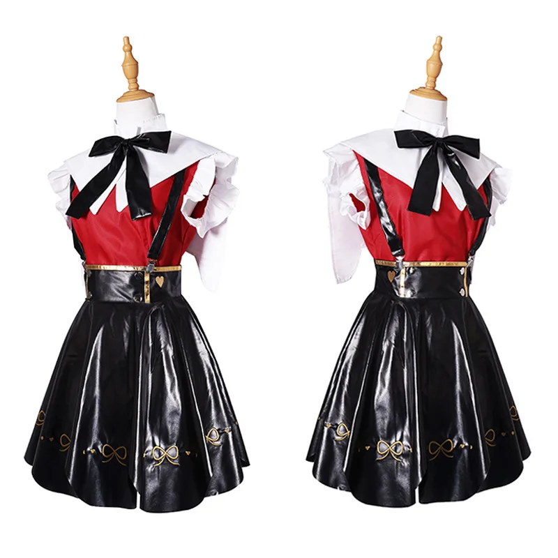 ชุดกระโปรงหนังชุดเครื่องแบบ JK อนิเมะรองเท้าวิกชุดคอสเพลย์ผู้หญิงจนเกินขนาดสำหรับสาวออกจากเกม needy Angel kame Chan ชุดคอสเพลย์ผู้หญิง