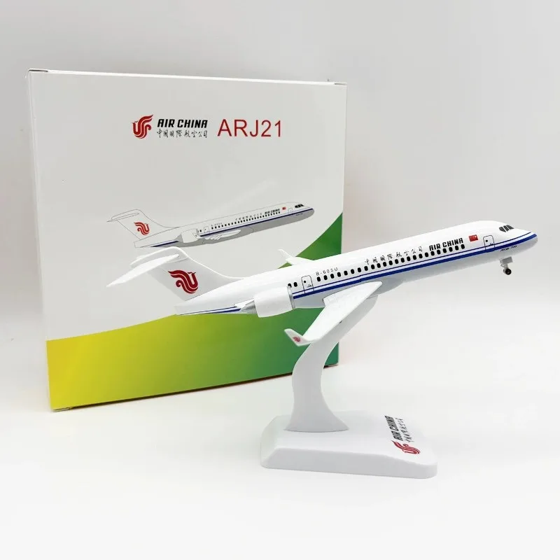 

Подарочная модель самолета C909, игрушка-самолет 24 см, ARJ-21 China Airways, литая металлическая модель из сплава, коллекционная авиационная масштабная модель самолета для демонстрации