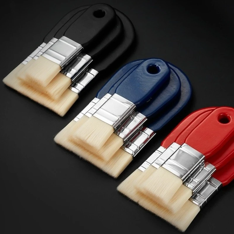 

Art 3 Pcs Painting Board Brush set Student DIY Watercolor Nylon hair Wall Painting Row Brush Cleaning Brush art tools
