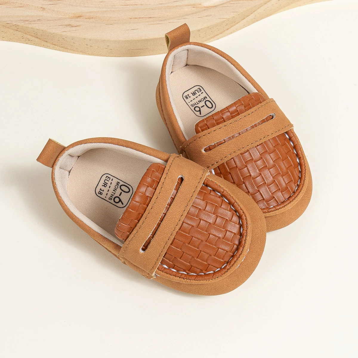 KIDSUN طفل الفتيات الفتيان الكلاسيكية المتسكعون الرضع أكسفورد فستان أحذية Prewalker لينة الانزلاق على الخف سرير الشقق أحذية الوليد #4