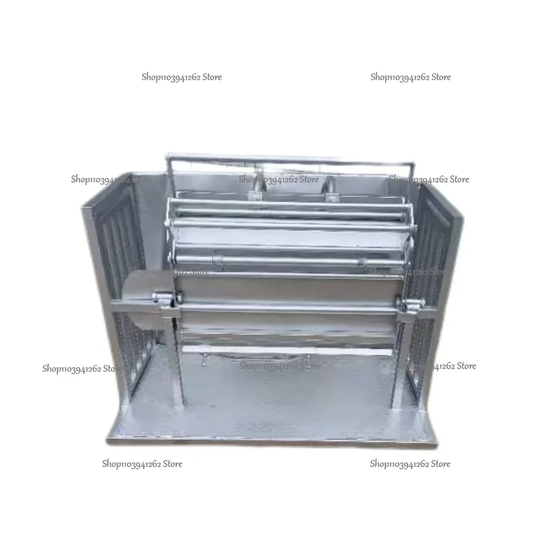 Hot Dip Galvanized Goat Sheep treatment rotatable Catcher For Livestock Inspection