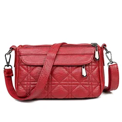 High Quality Soft Women Handbags Luxury Design Lady's Shoulder Crossbody Bags Female Purses and Handbags Messenger Bags