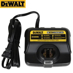 DEWALT-cargador de batería de litio DCB095, luz indicadora LED de 8V máx, accesorios para herramientas eléctricas, voltaje de entrada de 220V